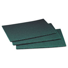 Commercial Scouring Pad, 6 X 9, Green