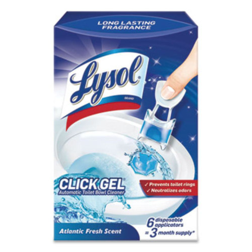 LYSOL® Brand Click Gel Automatic Toilet Bowl Cleaner, Ocean Fresh