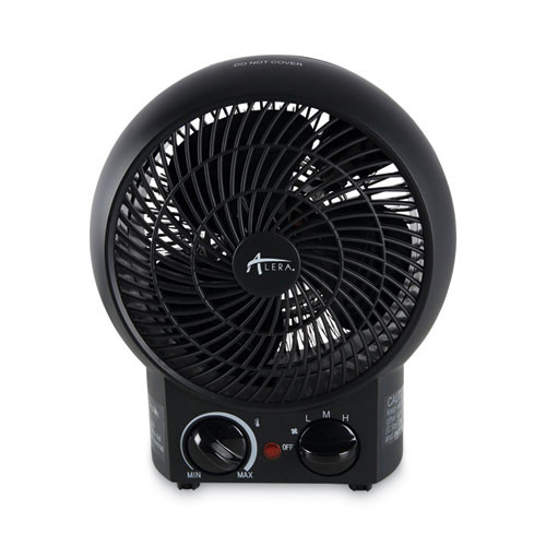 Heater Fan, 8 1/4" X 4 3/8" X 9 3/8", Black