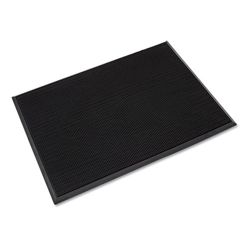 Crown Mats & Matting Mat-A-Dor Entrance/Scraper Mat, Rubber, 24 x 32, Black