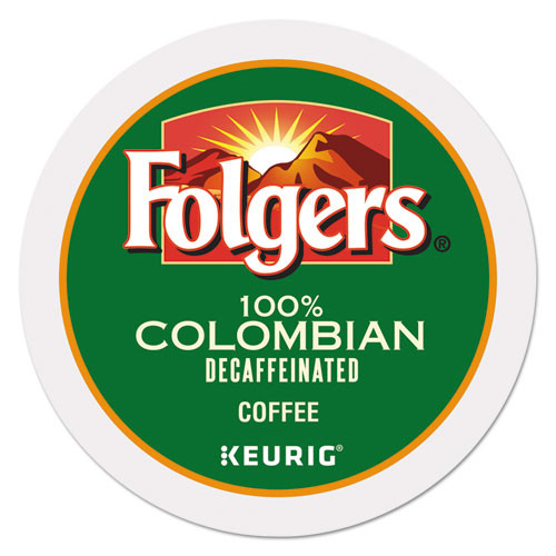 Folgers® 100% Colombian Decaf Coffee K-Cups, 24/Box