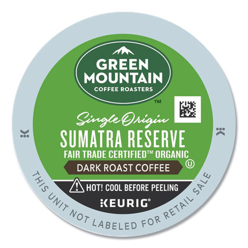 Green Mountain Coffee® Fair Trade Organic Sumatran Extra Bold Coffee K-Cups, 96/Carton