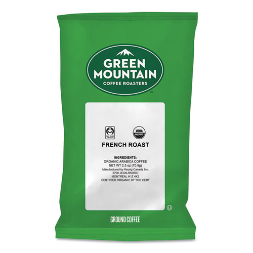 Green Mountain Coffee® French Roast Coffee Fraction Packs, 2.2oz, 50/Carton