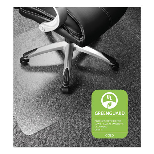 Floortex® Cleartex Ultimat XXL Polycarb Square Office Mat for Carpets, 59 x 79, Clear, 1 Each/Carton