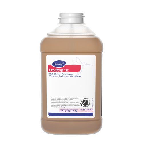 Diversey Pro Strip SC High-Efficiency Floor Stripper, Liquid, 84.5 oz Can, 2/Carton