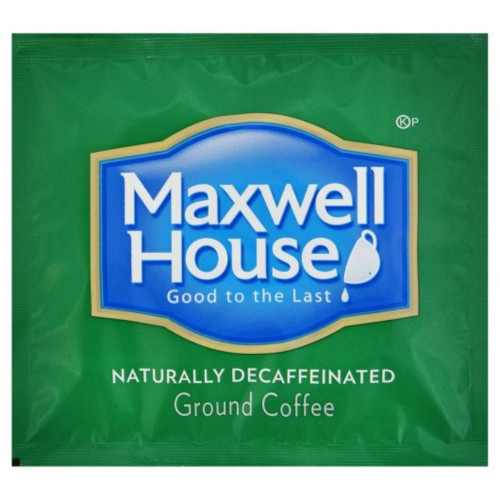 Maxwell House Filter Pack Decaffeinated Ground Coffee .7 Oz
