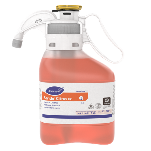 Diversey Stride Neutral Cleaner, Citrus Scent, 1.4L