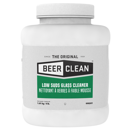 Diversey™ Beer Clean Glass Cleaner, Unscented, Powder