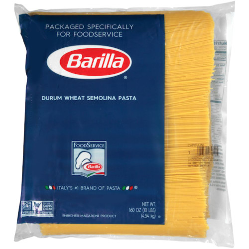 Barilla Capellini Pasta, 160 Ounce