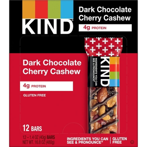 Kind Bar Dark Chocolate Cherry Cashew Bar 1.4 Ounces