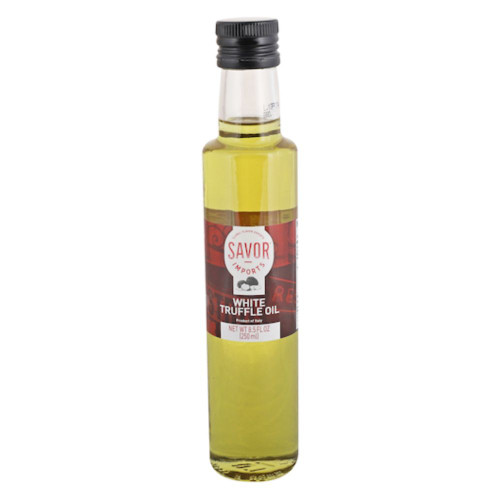 Savor Imports White Truffle Oil Bottle 8.5 Oz