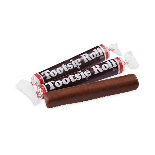 Tootsie Roll Tub, Approximately 280 Individually Wrapped Rolls, 6.75 Lb Tub