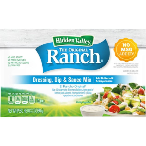 Hidden Valley Original Ranch Dressing Dry Mix, 3.2 Ounces