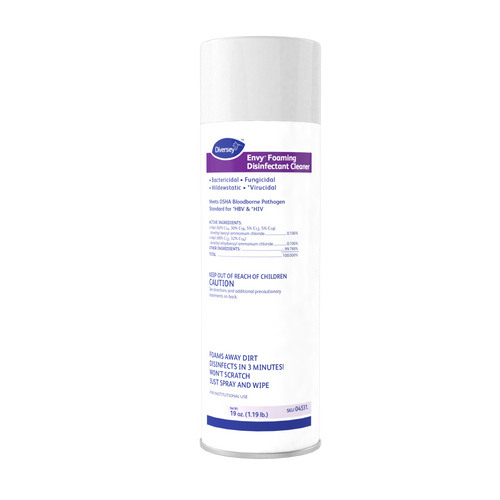 Diversey™ Envy Foaming Disinfectant Cleaner, Lavender Scent