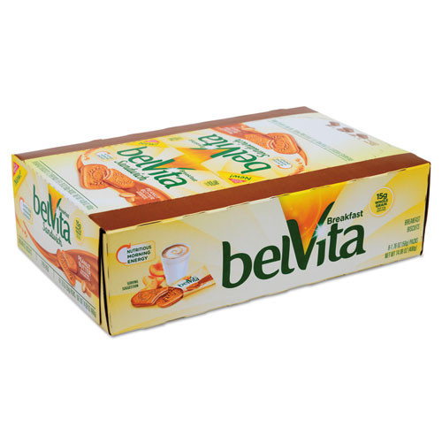 Belvita Breakfast Biscuits, Dark Chocolate Creme Breakfast Sandwich, 1.76 Oz Pack, 25 Pks/box
