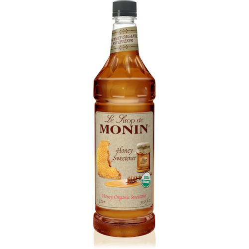 Monin Honey Sweetener, 1 Liter