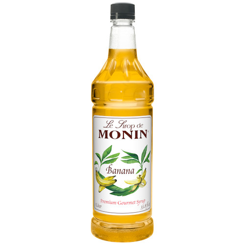 Monin Banana Flavoured Syrup, 1 Liter , 4 Per Case