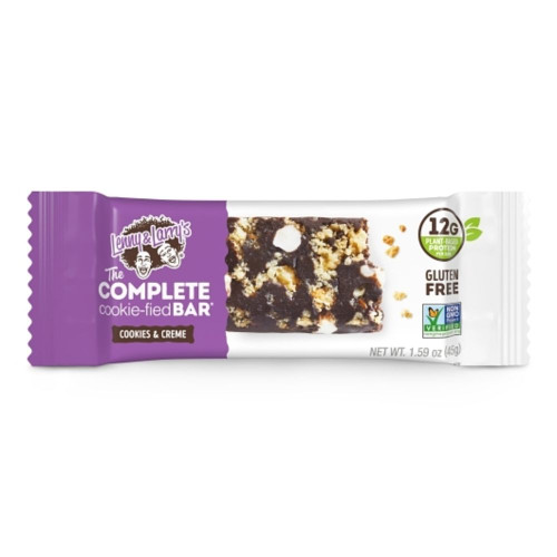 Lenny and Larrys Cookies and Creme The Complete Cookiefied Bar, 1.59 Ounces
