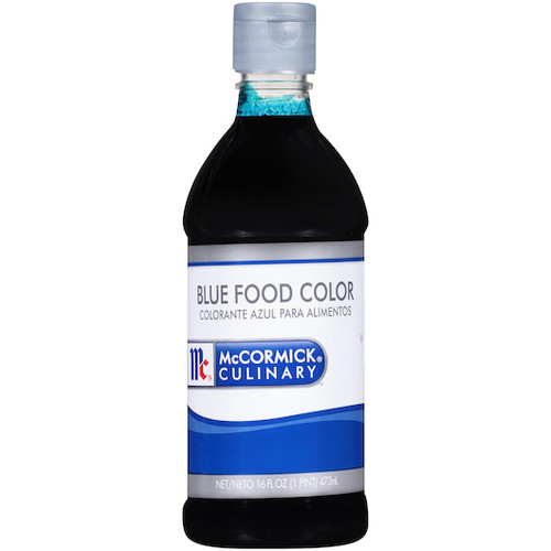 McCormick Culinary Blue Food Coloring, 16 oz, 6 Per Case