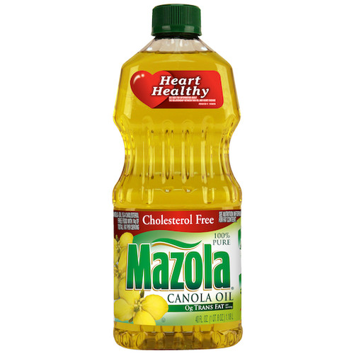 Mazola Canola Oil, 40 Fluid Ounces, 12 Per Case