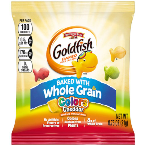 Pepperidge Farms Goldfish Cheddar Colors Crackers