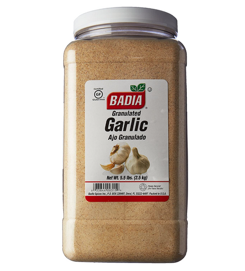 Badia Granulated Garlic, 5.5 Pounds, 4 Per Case