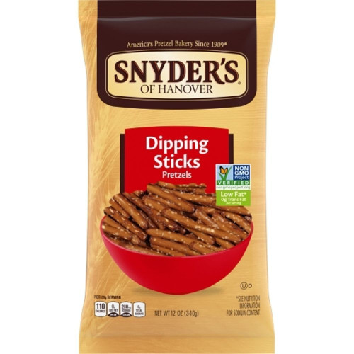 Snyder's Of Hanover Pretzel Dipping Sticks, 12 Ounces