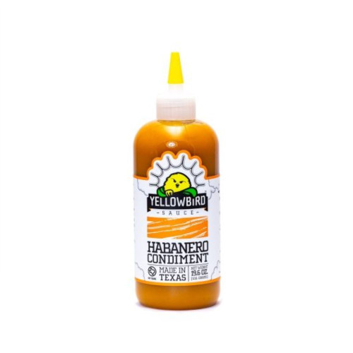 Yellowbird Foods Habanero Hot Sauce Bottle