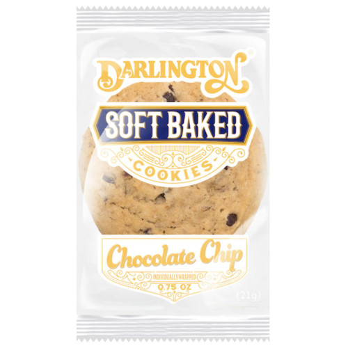 Darlington Individually Wrapped Chocolate Chip Cookie, 0.75 Ounce