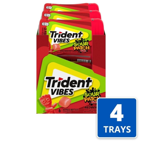 Trident Vibes Gum Red Berry Shrink