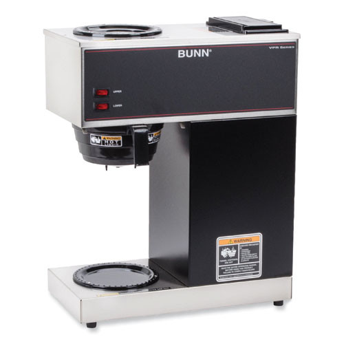 BUNN VPR 12-cup Commercial Pourover Coffee Brewer, Gray/Stainless Steel