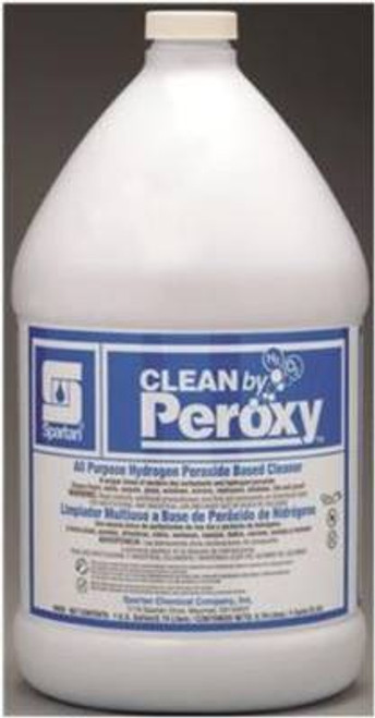 Spartan Cleaner, Multipurpose, Peroxy, Spring Rain , 1 GAL, 4/CS