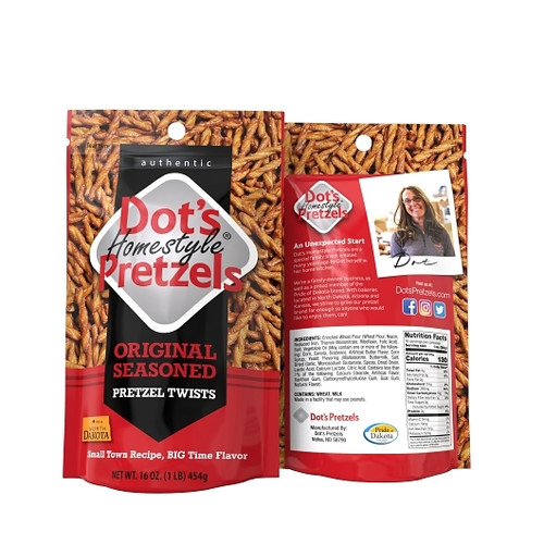 Dot s Pretzels Original 16Oz 10-Count Case, 16 Ounce, 10 Per Case