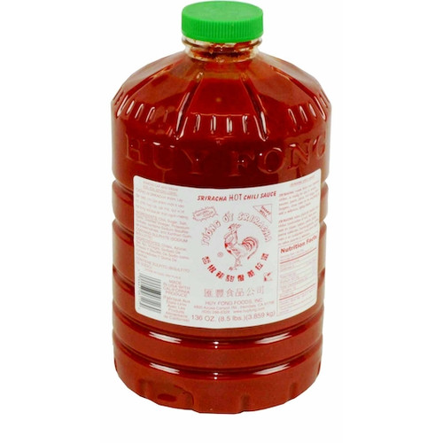 Huy Fong Sriracha Hot Chili Sauce, 8.5 Pound, 3 Per Case