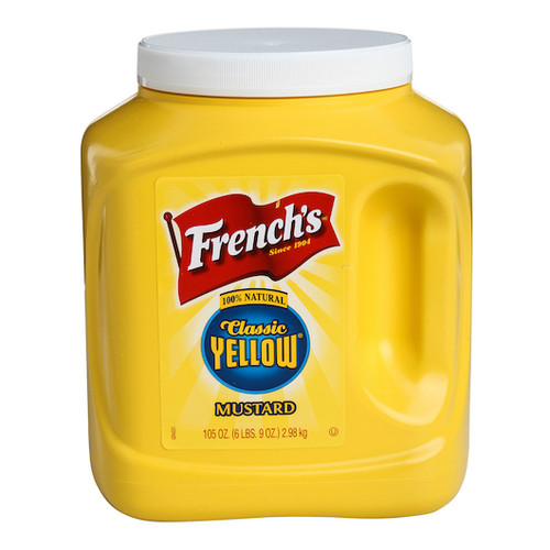 French s Kosher Yellow Mustard, 105 Ounce, 4 Per Case