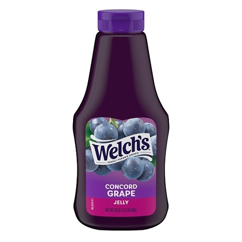 Welch s Concord Grape Squeeze Jelly, 20 Ounces, 12 Per Case