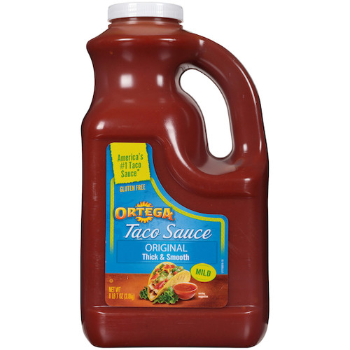 Ortega Taco Sauce, 1 Gallon, 4 Per Case