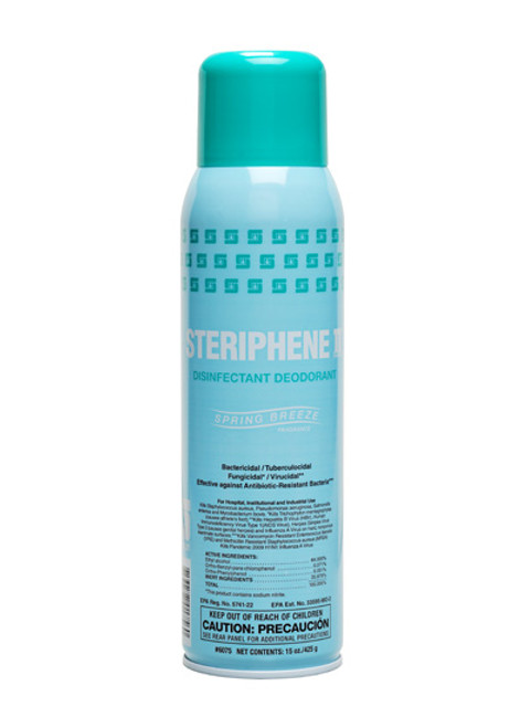 Spartan Steriphene II Brand 15oz. Aerosol Can Spring Breeze Scent Disinfectant Deodorant (Not available in California)