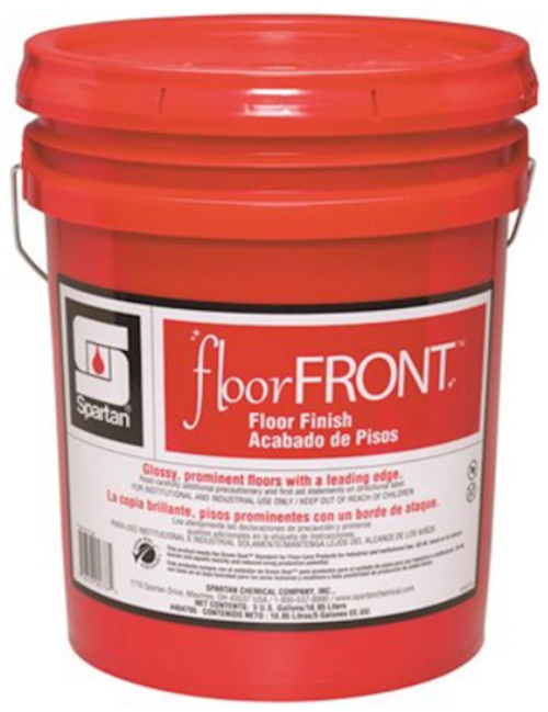 Spartan Floor Front Floor Finish, 27% Solids, High Gloss 5 Gallon Pail