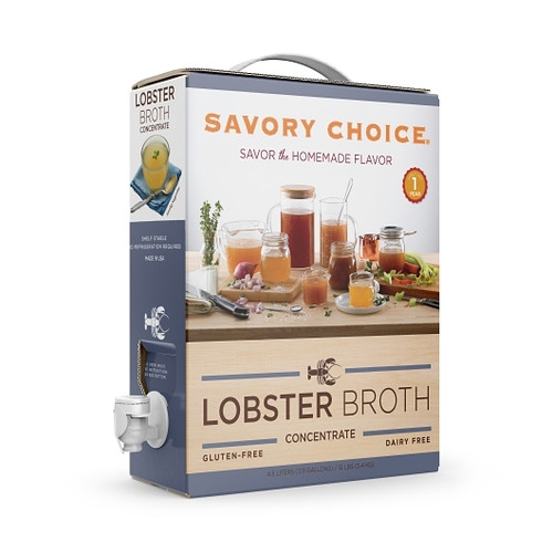 Savory Choice Lobster Broth Concentrate, 4.5 Liters