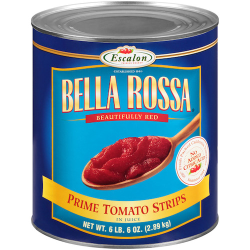 Bella Rosa Tomato Strips In Juice, 102 Ounce, 6 Per Case