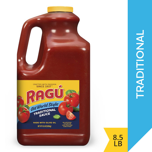 Ragu Old World Style Spaghetti Sauce, 1 Gallon, 4 Per Case