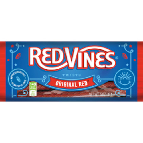 Red Vines Original Red Twists Box, 5 Ounce, 24 Per Case