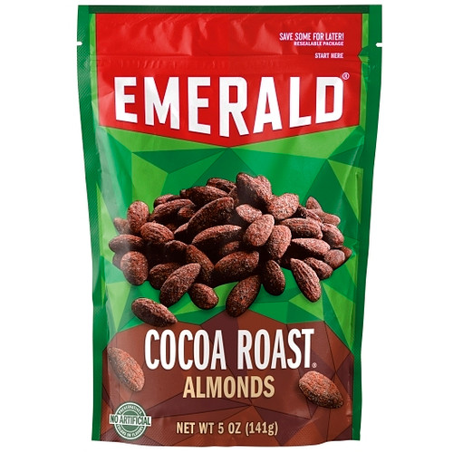 Emerald Almonds Cocoa Roast, 5 Ounce, 6 Per Case