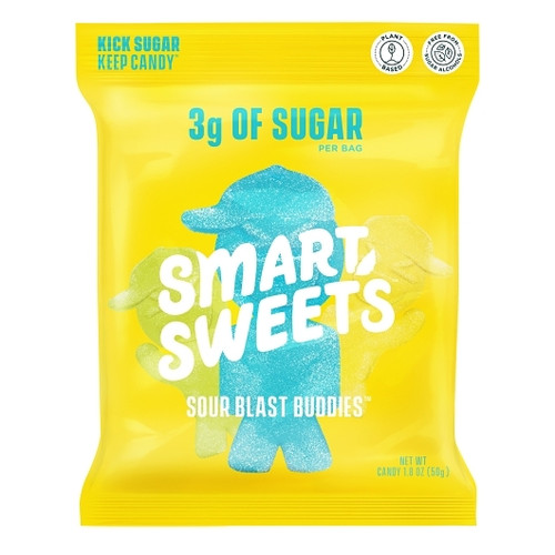 Smartsweets Sour Blast Buddies Gummy Candy, 12 Per Box, 6 Per Case