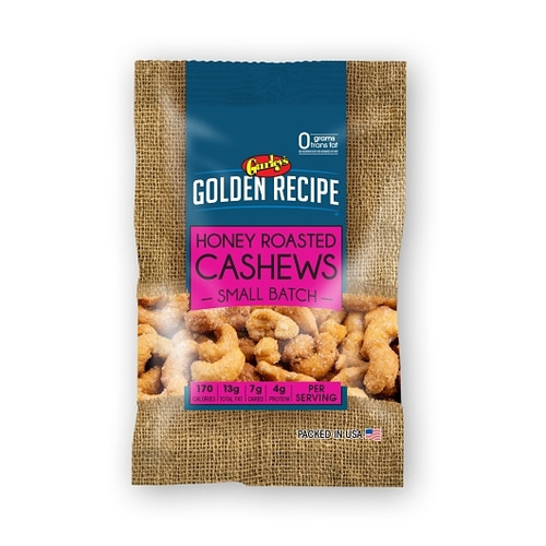 Golden Recipe Honey Roasted Cashews, 2 Ounces, 8 Per Case