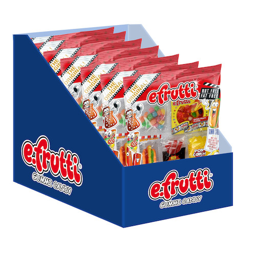 Efrutti Movie Bag Gummy Candy, 2.7 Ounce, 12 Per Case