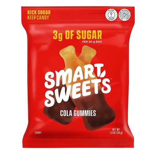 Smartsweets Cola Gummy Candy, 1.8 Ounce, 12 Per Box, 6 Per Case