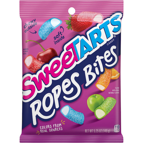 Sweetarts Medium Ropes Bites Candy, 5.25 Ounce, 12 Per Case