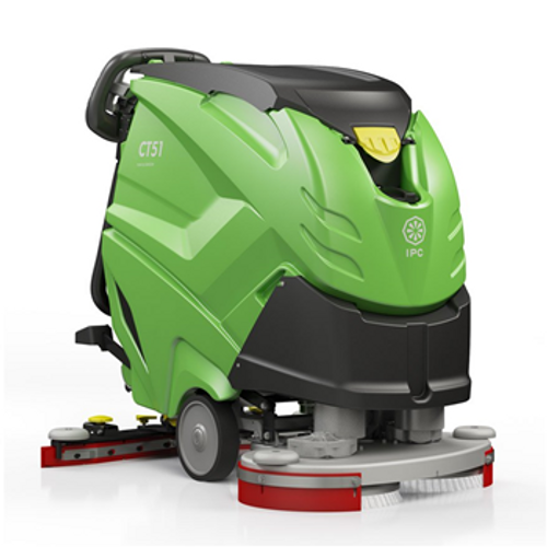 IPC Eagle CT51 XP70  28" Automatic Scrubber, TRACTION DRIVE, Actuated Disc Scrub Head.